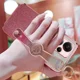 thumbnail image 4 of Funda Para iPhone 16 Pro Max Plus Polvo Flash De Pulsera+mic, 4 of 8