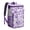Purple and White, variant on Cute Floral Butterfly Insulated Cooler Backpack – Leakproof Lunch Bag with Colorful Design for Office, Picnic, Hiking & Family Trips