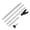 White set, variant on Extendable Door Bar Length 20.31 to 41.52 Inches Home Security Door Stoppers