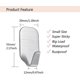 thumbnail image 4 of Small Sticky Hooks For Hanging Extra Strong Self Adhesive Hooks Heavy Duty Stick On Hooks For Walls,wall Hangers Without Nails,pack Of 10, 4 of 5