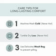 thumbnail image 5 of Tealbee Dreamsuit - Bamboo Sleep Sack with Legs - (1.5 Tog) Cookies 3T-4T, 5 of 8