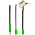 thumbnail image 1 of Cepillo de acero inoxidable para desherbar con mango largo ajustable., 1 of 5