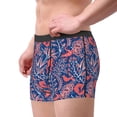thumbnail image 2 of Honeii Retro plants forest animals Print Mens Boxer Briefs Breathable,Boxer Brief for Men, Moisture-Wicking Underwear-Medium, 2 of 5
