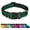 Dark Green, variant on Reflective Dog Collar, Adjustable Soft Neoprene Padded Nylon Pet Collars with Buckle for Small Dogs, Navy Blue,S