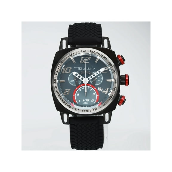 Ritmo Mundo Racer 20th Anniversary PVD Steel Gray Dial Quartz Men Watch 2222/4