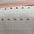 thumbnail image 2 of Design Studio Frente Coral 3-Piece Soft Microfiber Quilt Set with Tassels - King, 2 of 4