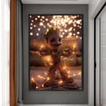 thumbnail image 3 of Hilo algodón ecológico bordado Wdftyju 11CT 3 hebras impresión 40*60cm kit serie televisión y película punto cruz Groot brillante, 3 of 9