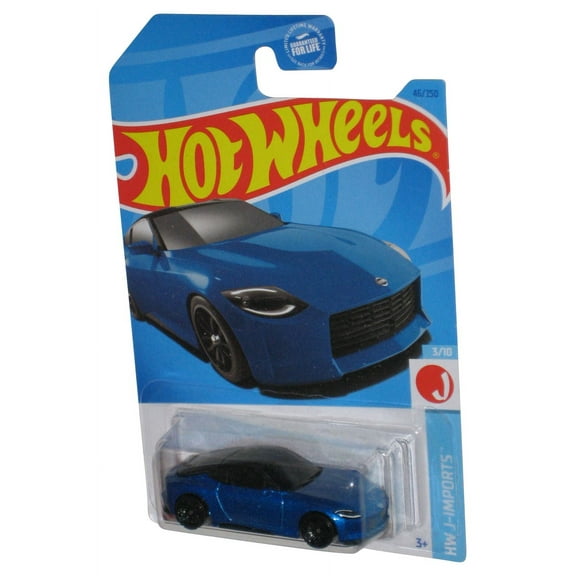 Hot Wheels HW J-Imports 3/10 (2021) Blue 2023 Nissan Z Toy Car 46/250