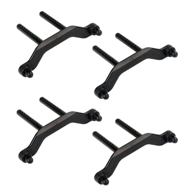 4x Soporte de carcasa de plástico para camión sin escobillas Hpi Racing Savage Xl Flux Torland de 1/8 Piezas de coche RC