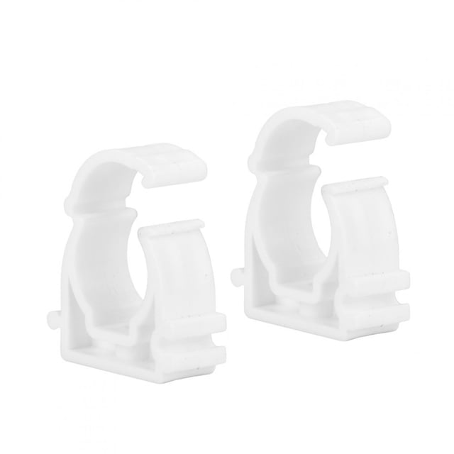 Juego De Abrazaderas De Manguera De Plástico, Abrazadera De Tubería De Agua PPR 20 Piezas Con Tornillos Abrazadera De Tubería De Gas, Para Tubería De Agua De Soporte, Tubería ANGGREK Water Pipe Clamp