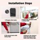 thumbnail image 3 of Cat Safety Net with Zipper, Fly Screen Netting SelfAdhesive AntiMosquito, Window Protection for Cat, 3 of 5