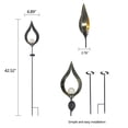 thumbnail image 4 of Adeco  Solar Lights Garden Metal Stake, 4 of 7