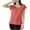 Red, variant on Wyobmus Women's Pajama Tops Solid Color Short Sleeved Modal Base Shirt Thin V-Neck Sleep Shirt Green