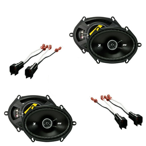 Fit Mercury Sable 2000-2007 Factory Speaker Replacement Kicker (2) DSC68 Package