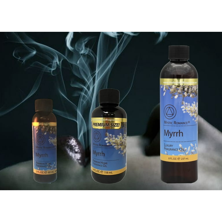 Frankincense & Myrrh Premium Fragrance Oil, 4 fl oz (118 mL) Bottle &  Dropper