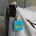 thumbnail image 3 of Gumby Says Relax Chill Chillin' Stainless Steel 1oz Mini Flask Key Chain, 3 of 4