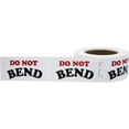 thumbnail image 2 of DO NOT BEND Warning Warehouse Shipping Labels | 2 x 4" - 500 Pack, 2 of 2