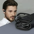 thumbnail image 2 of True Bone Conduction Headphones, Open Ear Earbuds with Ear Hooks, Up to 60H Playtime with Case, Bluetooth 5.3, IP68 Waterproof, Open Ear Headphones for Running, 2 of 9