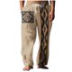 thumbnail image 2 of Pantalones largos para hombre, cintura elástica, transpirables, cómodos, suaves, informales, de playa, de poliéster., 2 of 5