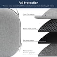 thumbnail image 4 of Tianle Carrying Case Compatible with Meta Quest 3 VR Headset & Gaming Controller, Shockproof Storage Case Bag Compatible with Oculus Quest 3 Elite Strap & Battery & Other Accessories -Gray, 4 of 8