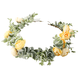 thumbnail image 1 of Corona de boda de Halo de flor de aliento de bebé Artificial, tocado de novia lila, corona verde, 1 of 5