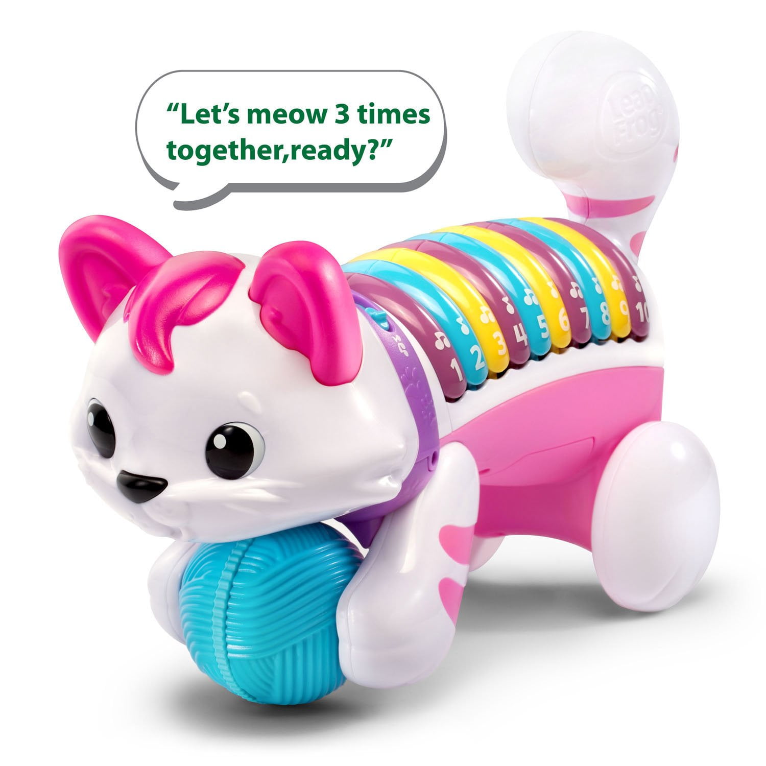 leapfrog count and crawl kitty pink