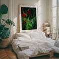thumbnail image 4 of Washington Morning Poppy Glow - Ocean Shores Washington Photography Floral Nature Botanical Garden Moody Mystical Summer Oak Framed Wall Art Print 12 x 16 inches, 4 of 12