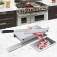 thumbnail image 4 of Miumaeov 16 inch Guillotine Machine Manual Meat Bone Cutter Rib Slicer Heavy Duty Chicken Cutting Machine for Beef Goat Pig Fish Butcher Commercial Kitchen, 4 of 8