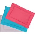 thumbnail image 1 of GFDYREE Dog Crate Pad, 24" x 18" - Waterproof, Ripstop Nylon Dog Crate Mat Chew Proof and Machine Washable - Light Blue and Pink - S, 1 of 5