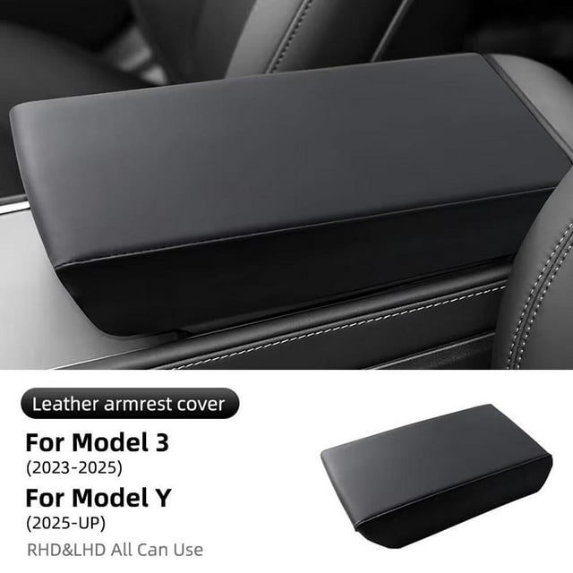 QenASHaing Car Armrest Mat Center Console Protector Cushion Box Cover Pad a/t V4O8 I5
