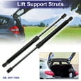 thumbnail image 2 of Unique Bargains 2 Pcs Rear Hatch Lift Support Struts Gas Spring No.39117353 for Opel CROSSLAND x 2017 Black, 2 of 7
