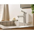 thumbnail image 2 of MOEN 84774SRN Beric Single Hole Single Handle Bathroom Faucet in Spot Resist Brushed Nickel, 2 of 7