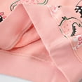 thumbnail image 4 of Toddle Girls Pink Sweatshirts Casual Crewneck Dinosaur Print Pullover Fall Winter Long Sleeve Top Clothes 3T 172, 4 of 4