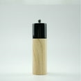 thumbnail image 1 of Oleegame 1PC Produce Storage Creative 6 Inch Rubber Wood Manual Pepper Grinder Black, 1 of 4