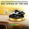 thumbnail image 3 of Car Air Freshener, Helicopter Solar Energy Rotating Aromatherapy Aviation Al Alloy Diffuser, Interior Decoration Accessories Diffuser for Car and Home, 3 of 8
