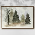thumbnail image 2 of In the Mist II - Framed Gallery Wrapped Holiday Canvas - 25 x 37 - Rosewood Frame, 2 of 8