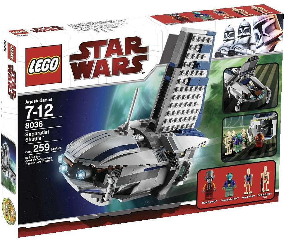 Pre-Owned Star Wars Clone Wars Seperatist Shuttle Set LEGO 8036