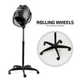 thumbnail image 2 of Ovente Professional Ionic Hair Dryer Stand, 1000-Watts, Timer with Auto-Shut Off, Adjustable Temperature Control, Black (HDS112B), 2 of 8