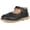 702 Black, variant on Toddler Boys Girls Dress Shoes Kids Classic Perforated Flats