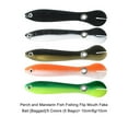 thumbnail image 4 of pitrice Bionic Bait Artificial Lures Fishing Tackle Lake Bright Color Multicolored Professional Space Saving Swim Baits 5 Colors/ 5 Pieces 10cm, 4 of 9