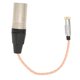 thumbnail image 1 of Cable adaptador de auriculares balanceado XLR de 4 pines a conector hembra de 2,5 mm, 5,9 pulgadas de largo, 1 of 8