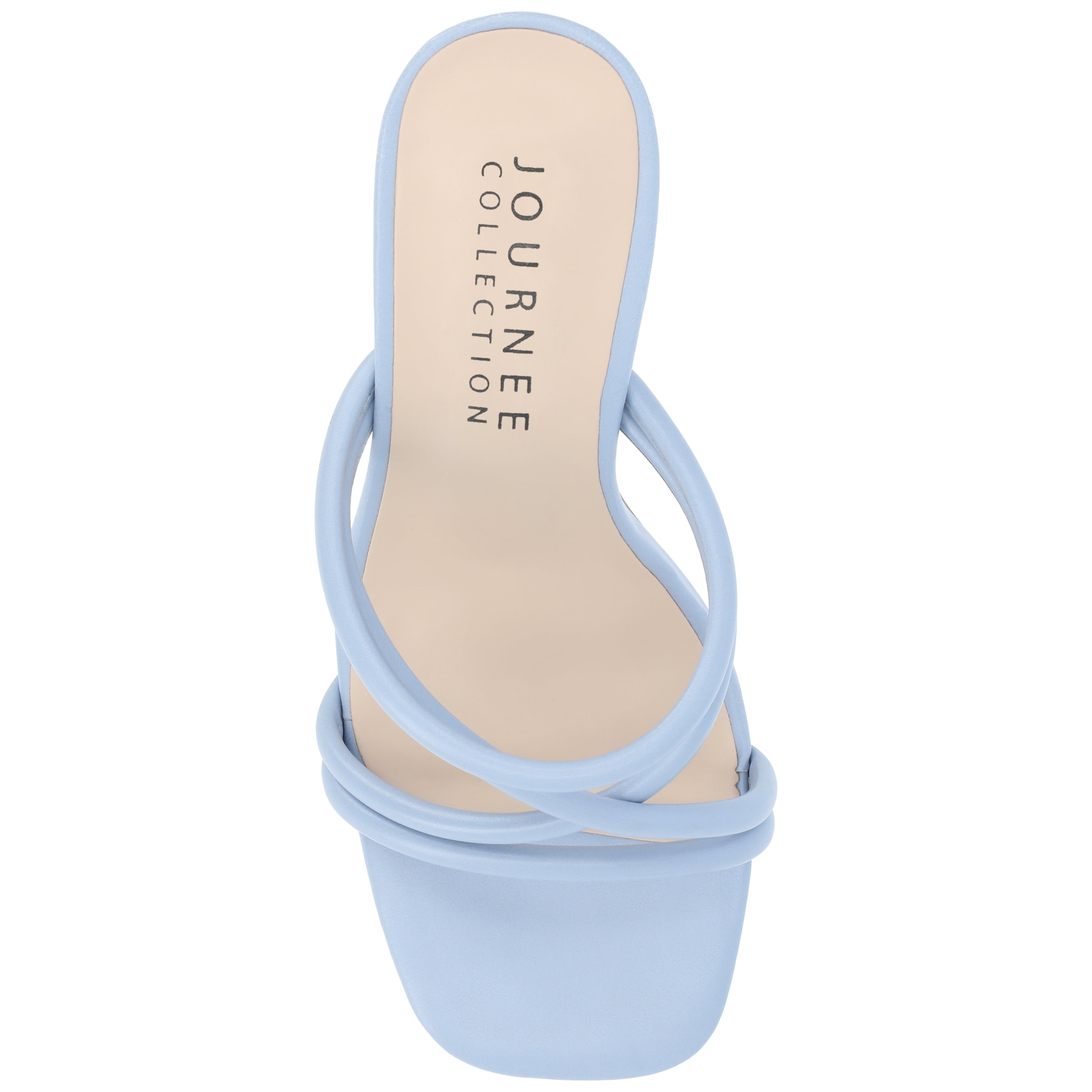 Journee Womens Louisse High Heel Open Toe Sandals
