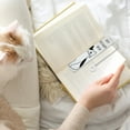 thumbnail image 7 of Unique Bargains Bookmark Cat Lover Gifts for Women Men Cute Bookmarks Reading Accessories for Book Lover Cat Lovers Silver Tone, 7 of 7