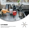 thumbnail image 4 of MasteelfCA 1Pc Stainless Steel Rinser Head Cup Washer Head Bar Coffee Shop Supply Silver, 4 of 8