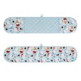 thumbnail image 6 of No. 918 Snow Globe Holiday Double Oven Mitt, 35"X8", Cool Blue, 6 of 6