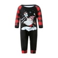 thumbnail image 2 of Meihuid Christmas Pajamas for Family Red Plaid Matching Family Christmas Pajamas Pj Pants Christmas 2023(Baby, Kids, Men, Women), 2 of 10