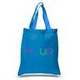 thumbnail image 1 of LA Pop Art Small Word Art Tote Bag - PLUR, 1 of 2