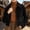 Black, variant on Njagoc3 Womens Oversized Funnel Neck Bomber Puff Jacket Windproof Waterproof Lightweight Shacket Spring Fall Outerwear