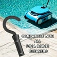 thumbnail image 5 of Hanger Clips Shower Hanging Mail Picture Hanger Shower Door Hook Metal Clips for Hanging Suitable For All Swimming Pool Robot Cleaners With Hooks That Can Be Fixedly, 5 of 8