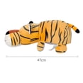 thumbnail image 3 of MINISO Tiger/Elephant Plush Lovely Sitting Stuffed Toy, 3 of 5